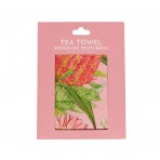 Cotton Tea Towel | Australian Wildflowers Cockatoo